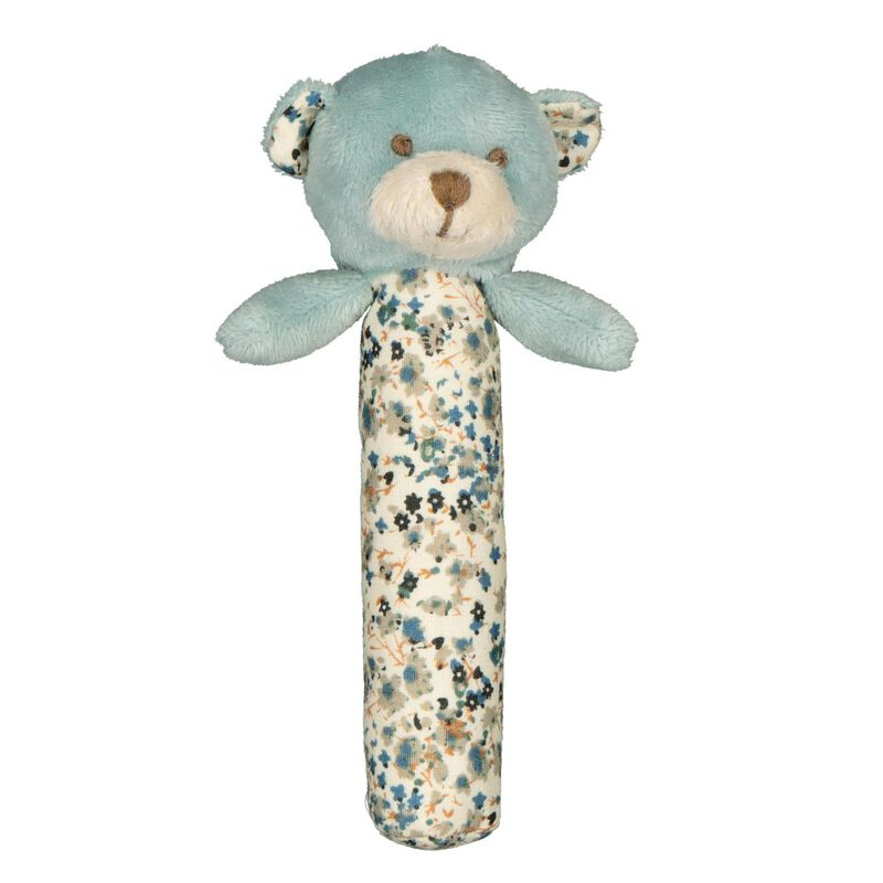 Lily & George Barney Bear Stick Rattle image number 0