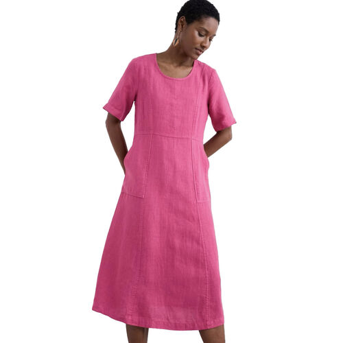 Seasalt Cornwall Grass Wave Dress Tulip