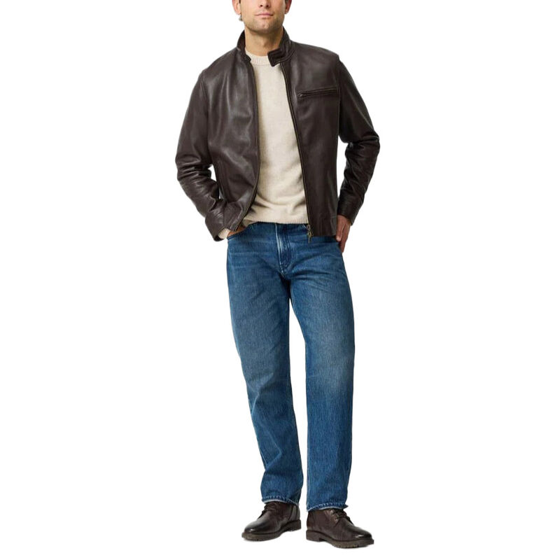 Rodd & Gunn Canvastown Leather Jacket image number 3