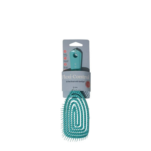 Mae 3D Flexi Control Brush with Gem Tips - Blue