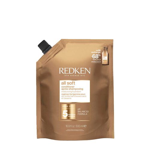 Redken All Soft Conditioner 500ml Refill