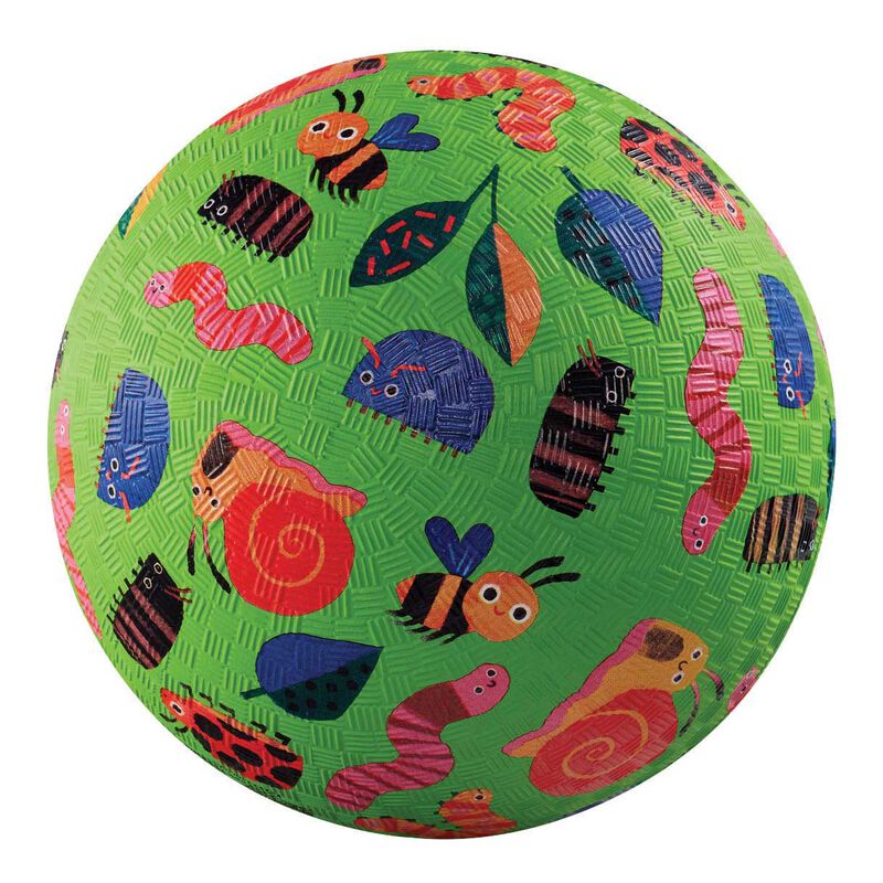 Crocodile Creek 5" Playground Ball - Garden Friends image number 0