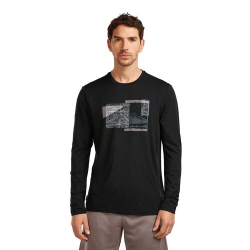 Icebreaker M Merino 150 Tech Lite LS Tee Peak Balance