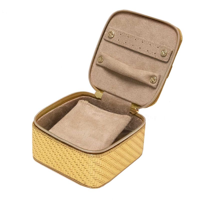 Tonic Herringbone Jewellery Cube Gold image number 3