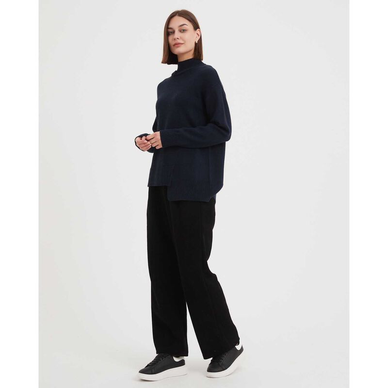 TIRELLI Asymmetric Hem Knit Jumper image number 3