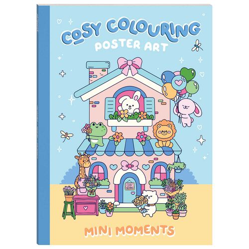 Hinkler&nbsp; Cosy Colouring Poster Art