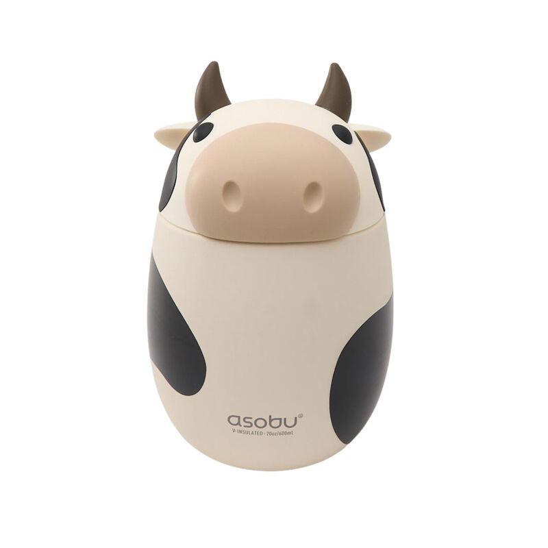 Asobu Bestie Food Container 600ml Cow image number 0