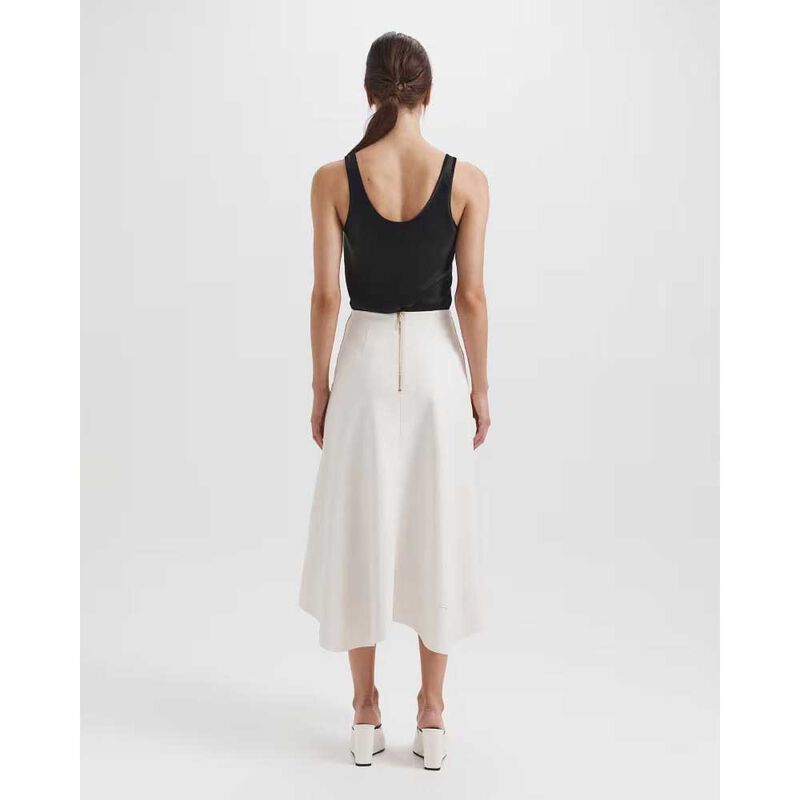 SABA Viv Faux Leather Midi Skirt image number 1