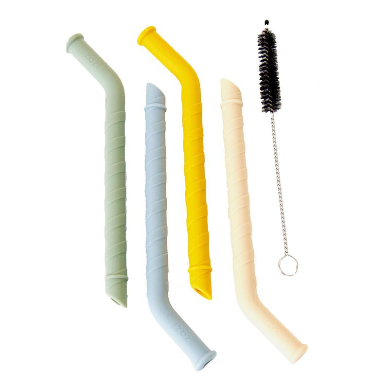 Zazi Silicone Mini Straws image number 1