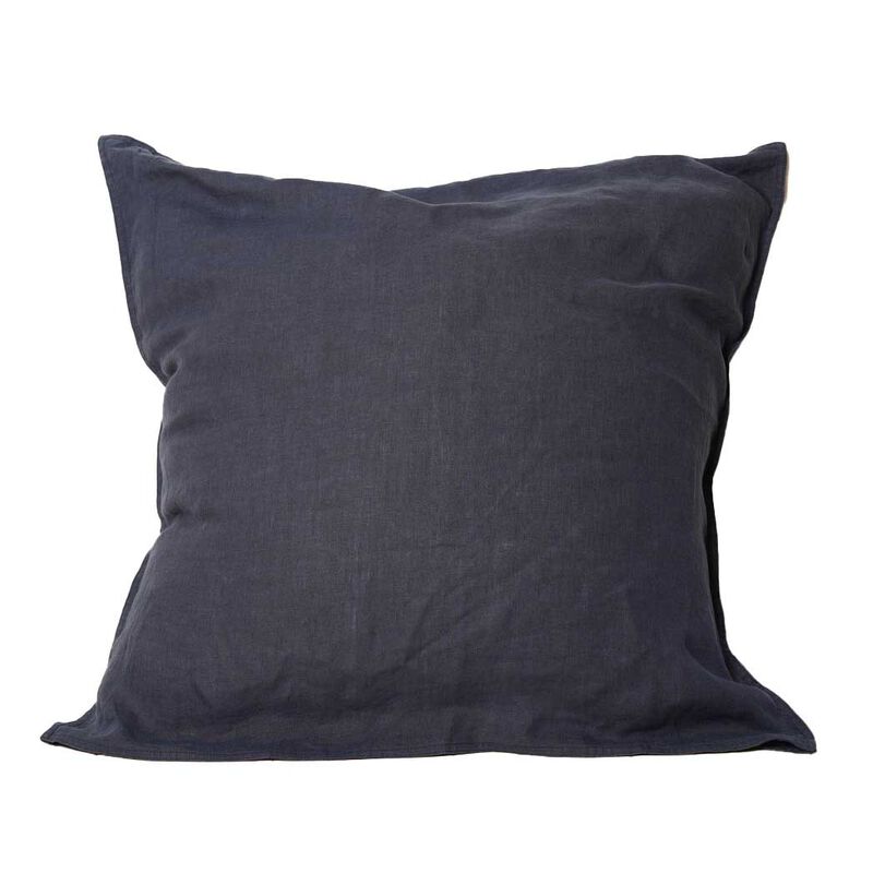 Home Lab 100% French Flax Linen Euro Pillowcase image number 6