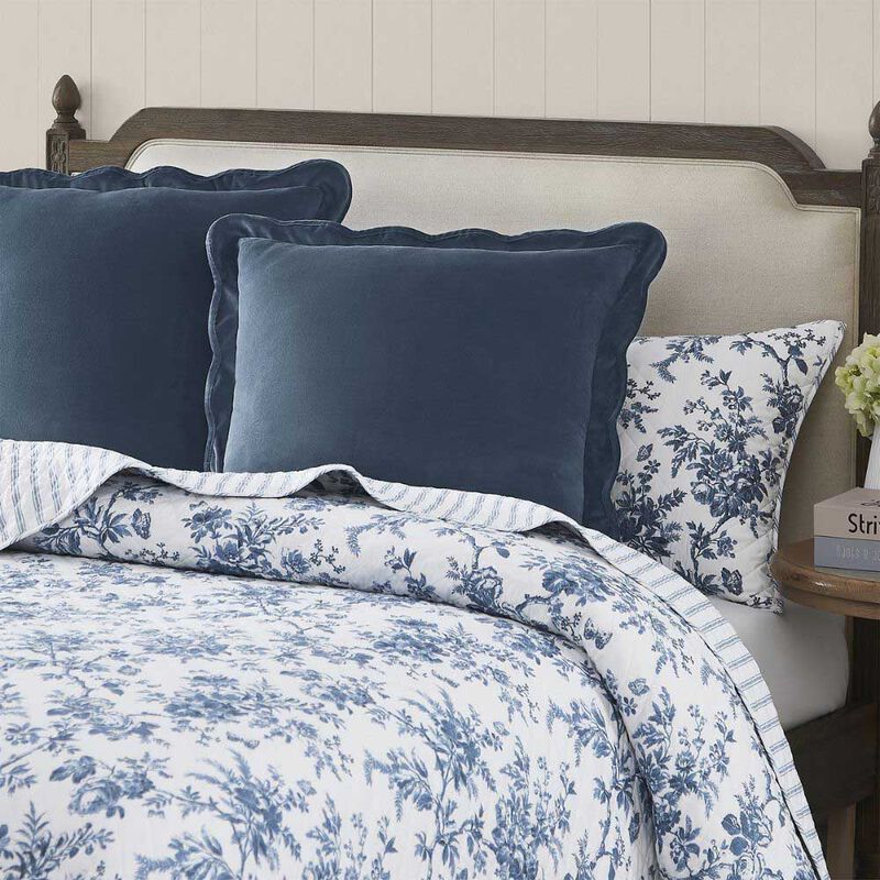 Laura Ashley Somerford Euro Pillowcase 65x65cm image number 1