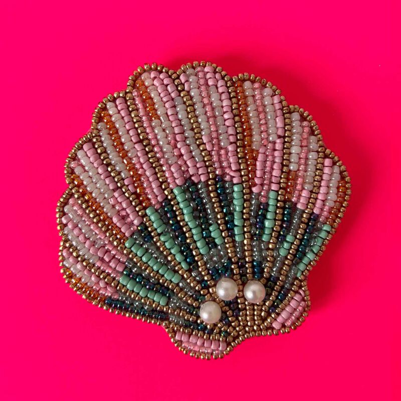 House Of Disaster Tide Shell Compact Mirror image number 3