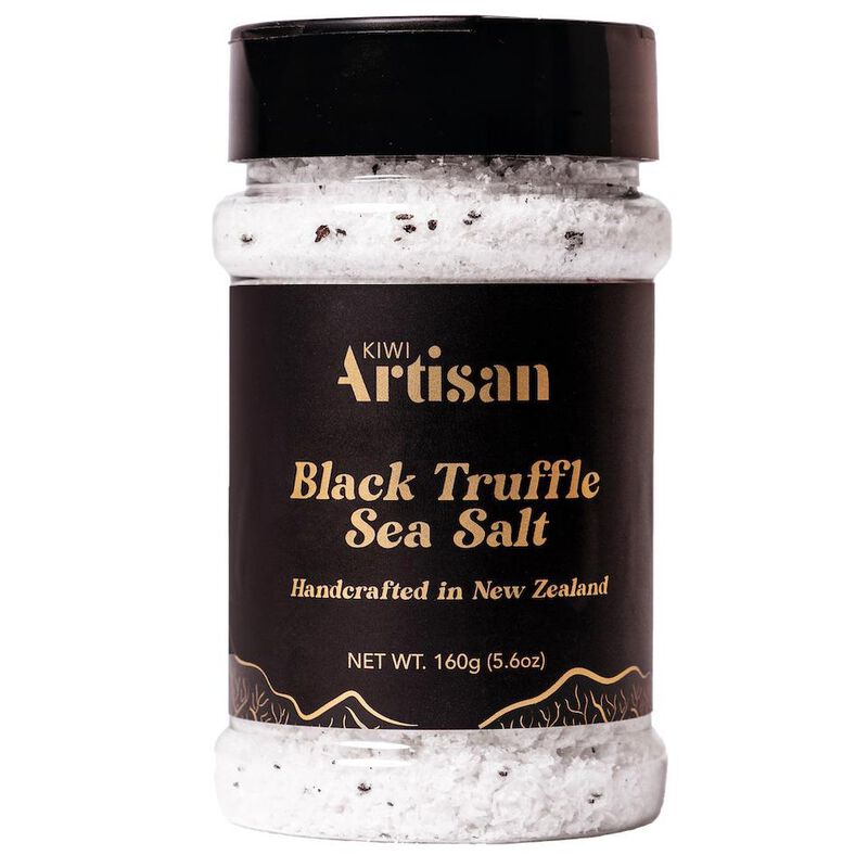 Kiwi Artisan Black Truffle Sea Salt 160g image number 0