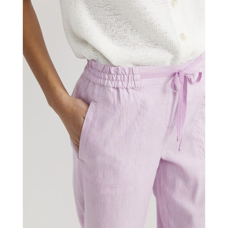 Sportscraft Rosa Crop Linen Pant image number 22