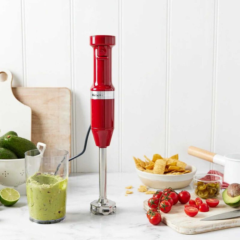 KitchenAid Corded Hand Blender - Empire Red image number 1