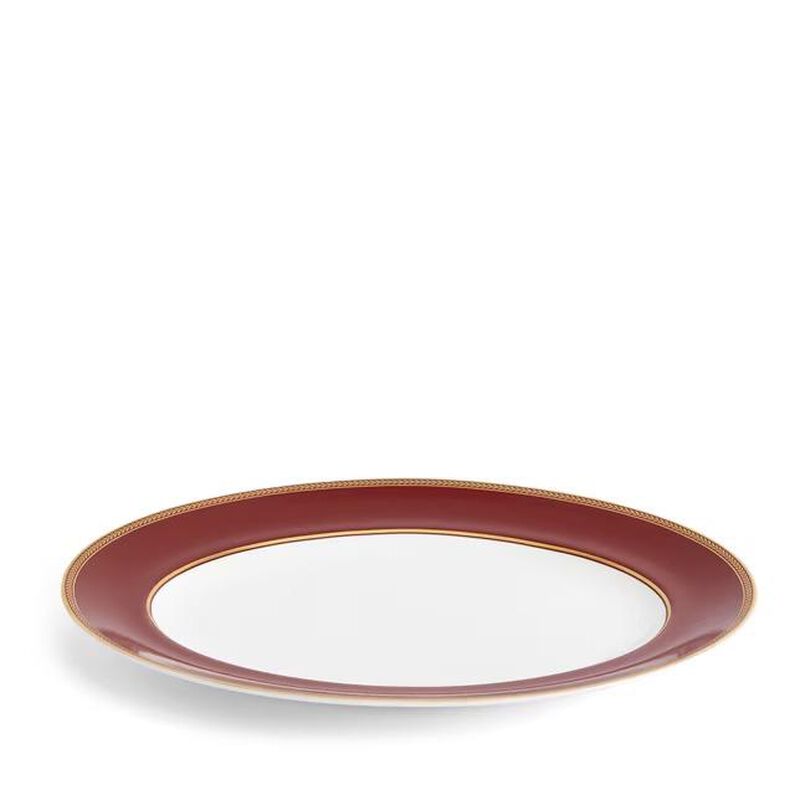 Wedgwood Renaissance Red Oval Platter 35cm image number 1