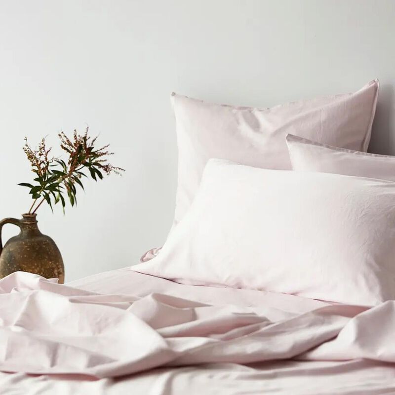 George Street Linen Soft Washed Cotton Pillowcase Set Of 2 image number 3