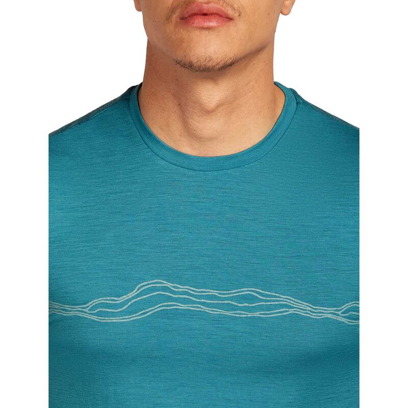 Icebreaker M Merino 150 Tech Lite SS Tee Mountain Pulse image number 2