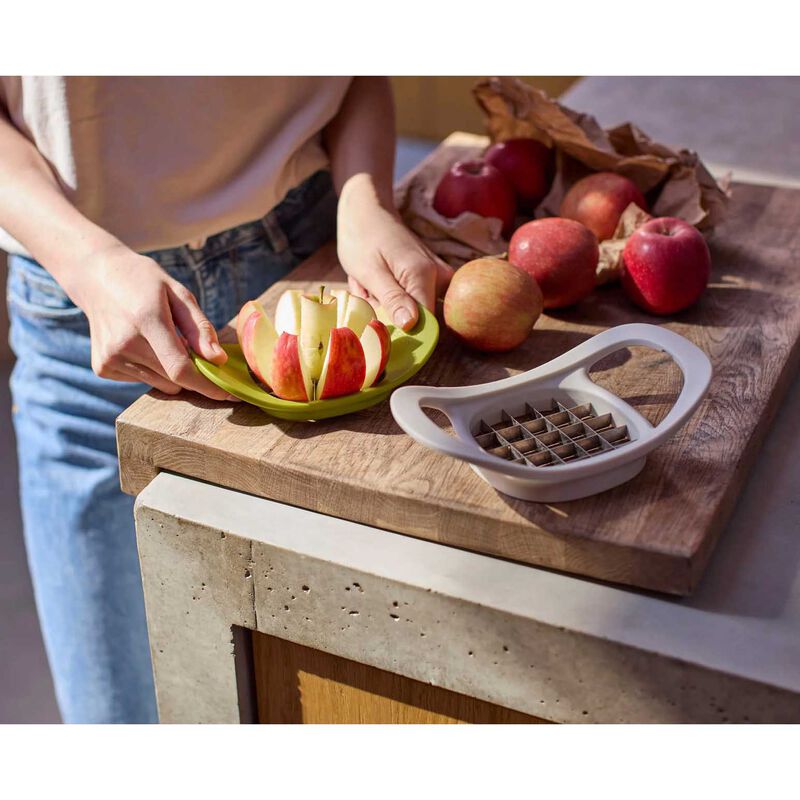Joseph Joseph Nest&trade; Press 2-in-1 Fruit & Vegetable Cutter image number 1