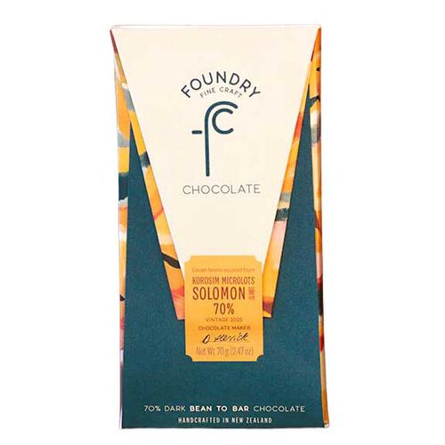Foundry Chocolate Korosim Microlots, Solomon Islands 70%