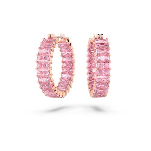 Swarovski Matrix Hoop Earrings