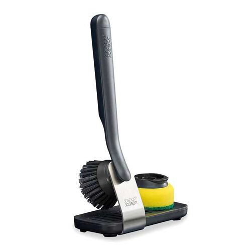 Joseph Joseph Sinktech Dish Brush With Stainless Steel Storage Stand