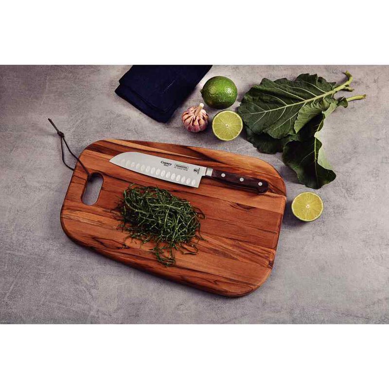 Tramontina Century Wood Santoku Knife 7" 18cm image number 1