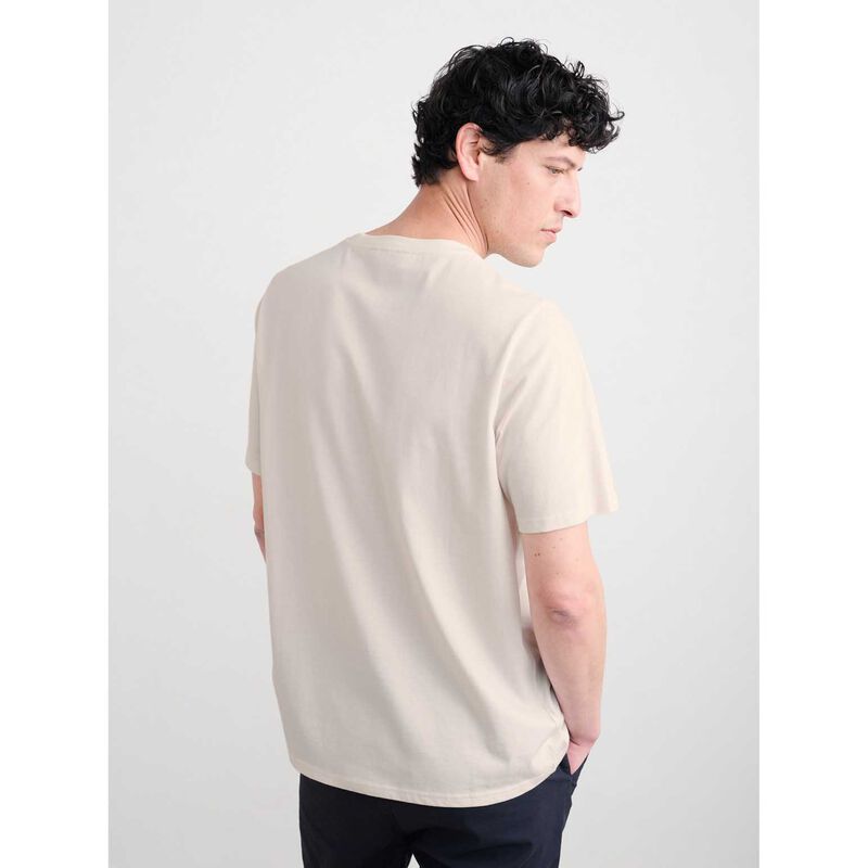 Seasalt Cornwall Midwatch T-Shirt Broughton Bay Chalk image number 1
