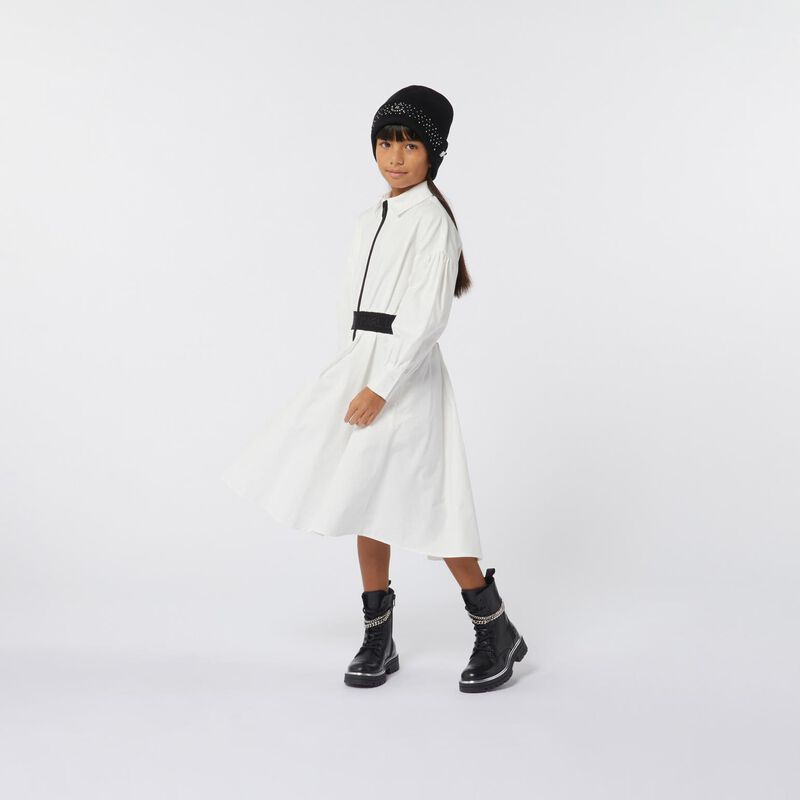 Karl Lagerfeld Zip-Up Shirt Dress 10Y - 16Y image number 1