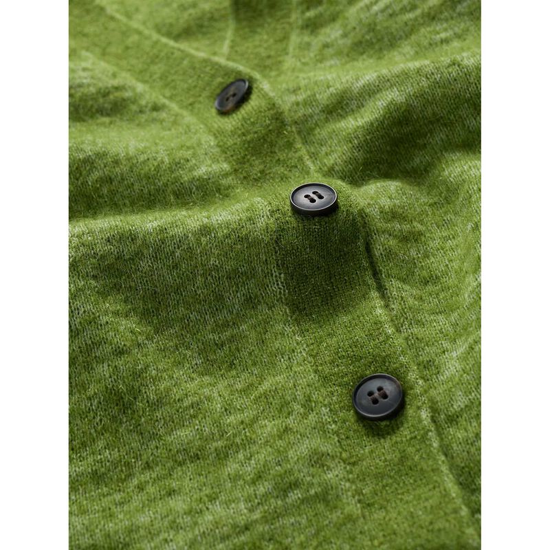 Seasalt Cornwall Etching Cardigan Dark Citron image number 2