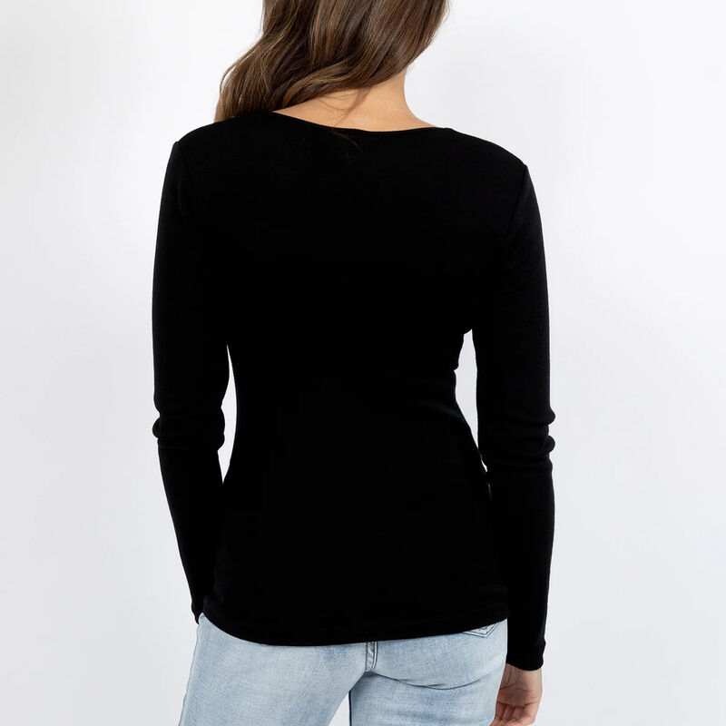 Baselayer Pure Wool Rib Long Sleeve image number 1