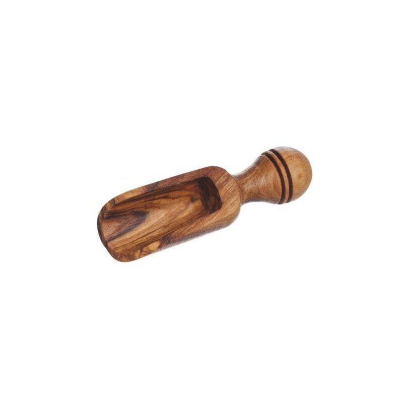 Selbrae House Olive Wood Salt Scoop image number 0