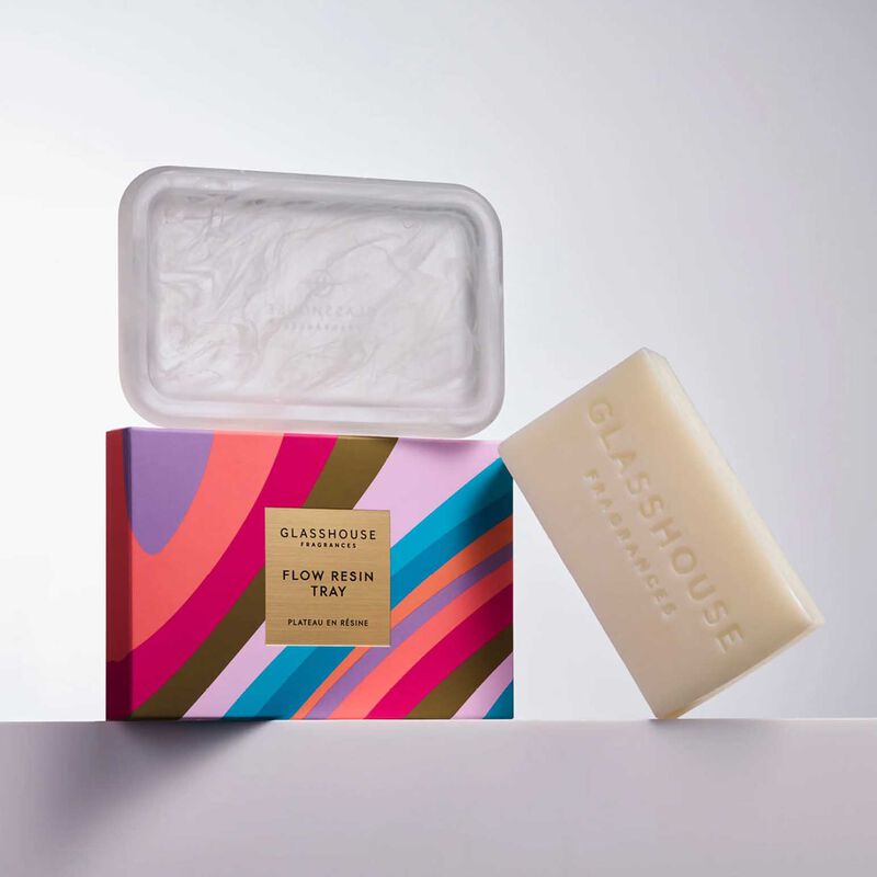 Glasshouse Fragrances Flow Resin Body Bar Tray image number 1