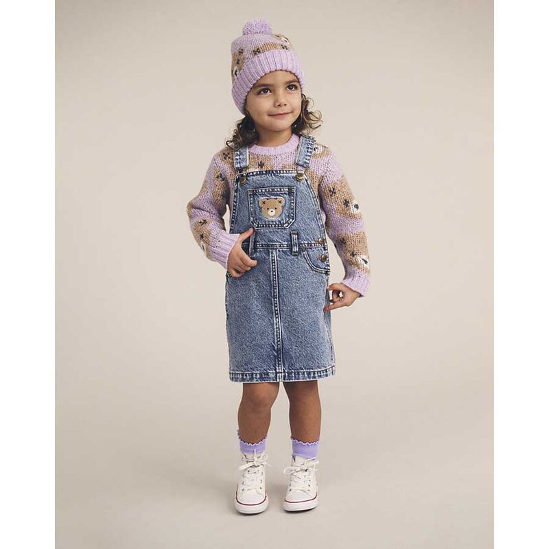Huxbaby Dreamy Denim Pinafore 3-5Y image number 1
