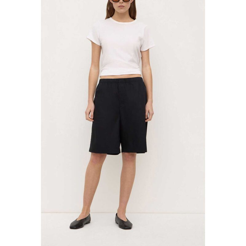 Assembly Label Riley Poplin Short Black image number 3