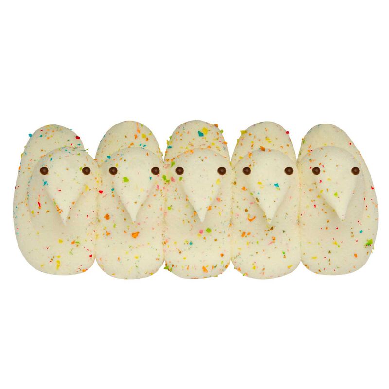 Peeps&reg; 5Pc Party Cake Flavored Marshmallow Chicks image number 1