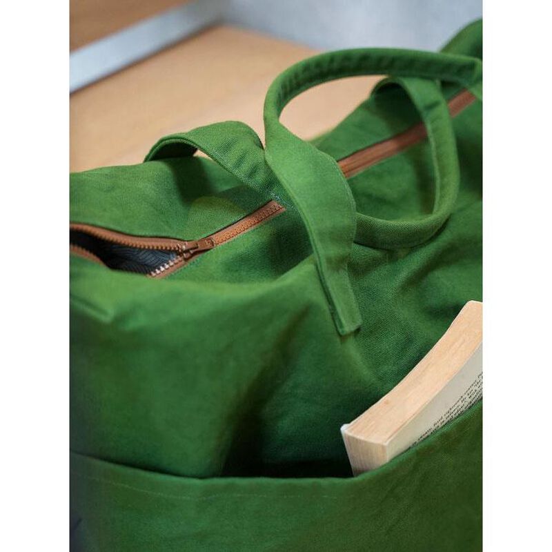 Citt&agrave; Marlo Contrast Overnight Bag Spirulina image number 1