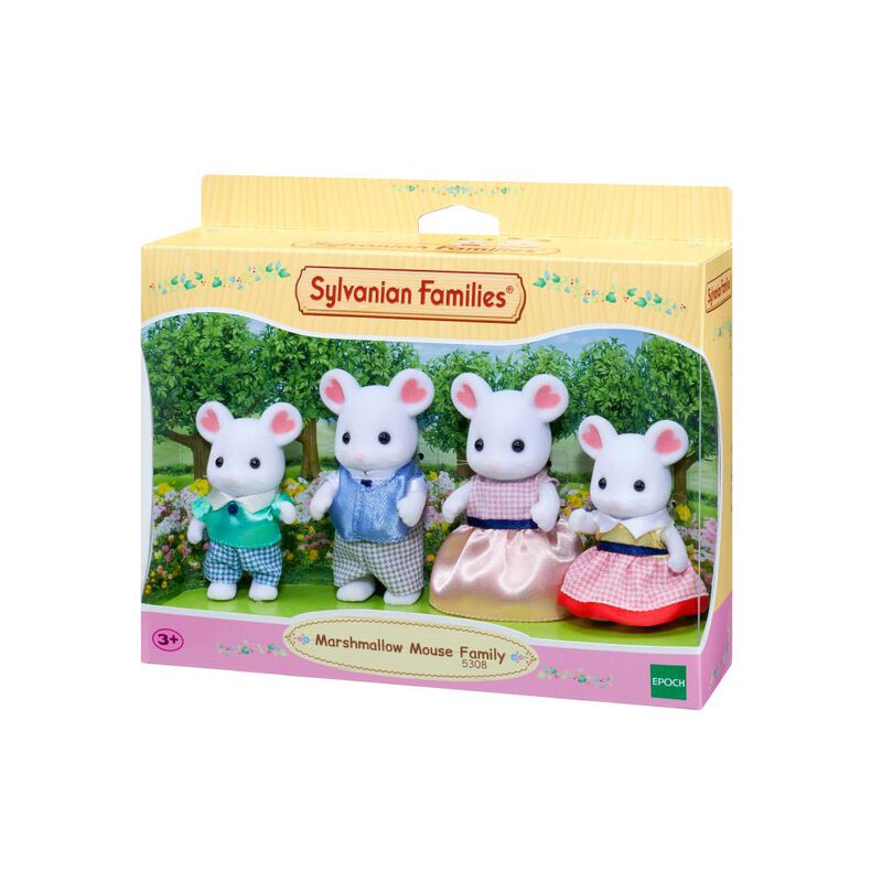 Sylvanian Families Marshmallow Mouse Family image number 0