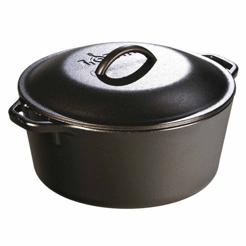 Lodge Logic Dutch Oven with Loop Handle 26cm - 4.7L