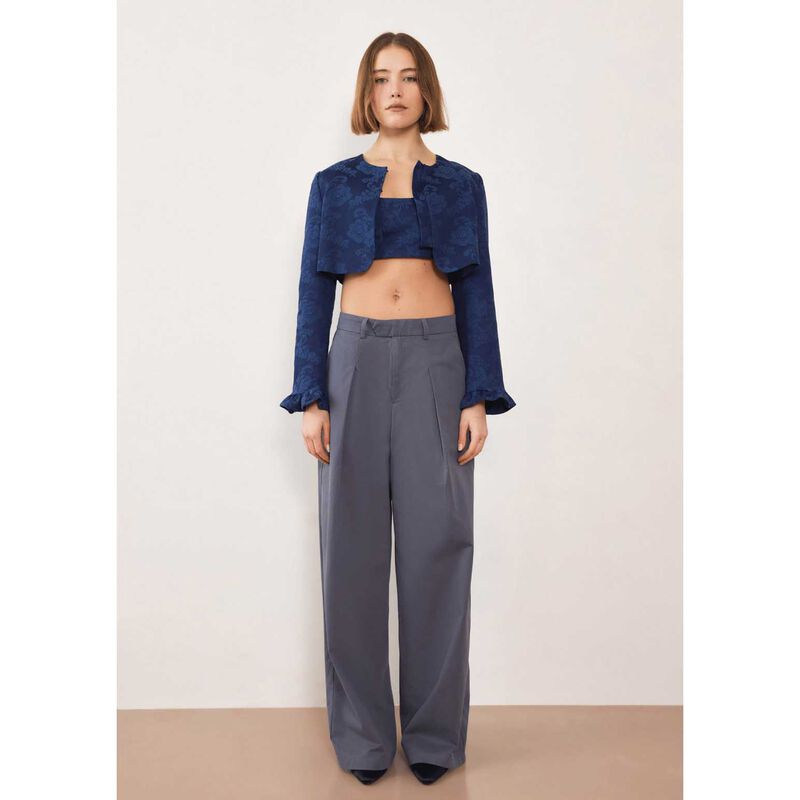 COMMONPLACE ESSENTIALS Esme Jacquard Bolero image number 3
