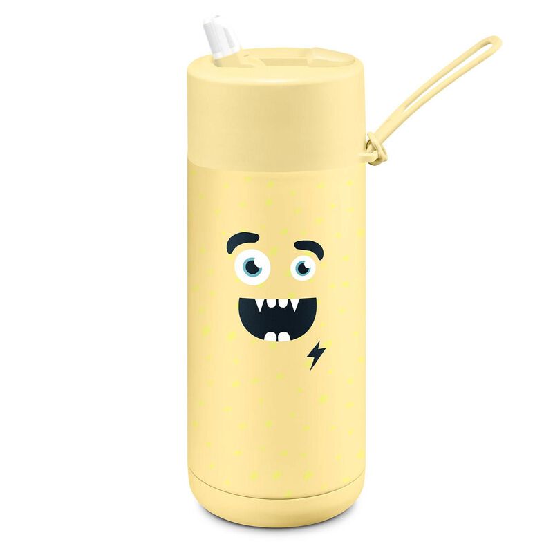 frank green franksters™ 16oz Ceramic Reusable Bottle - Buttermilk Splash image number 0