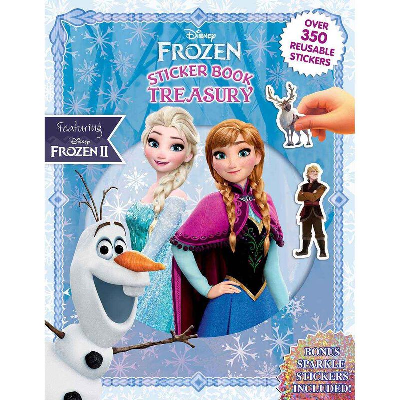 Sticker Book Treasury Disney Frozen image number 0