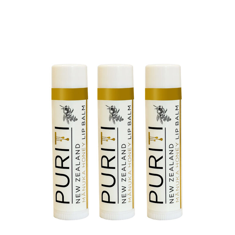 Puriti Manuka Honey Lipbalm 3 pack image number 1