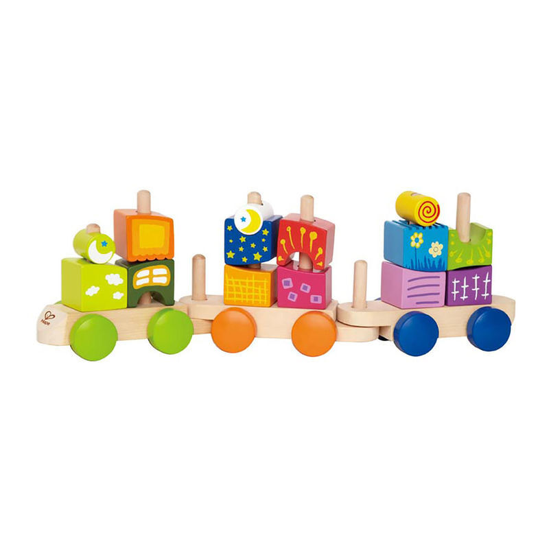 Hape Fantasia Blocks Train image number 0