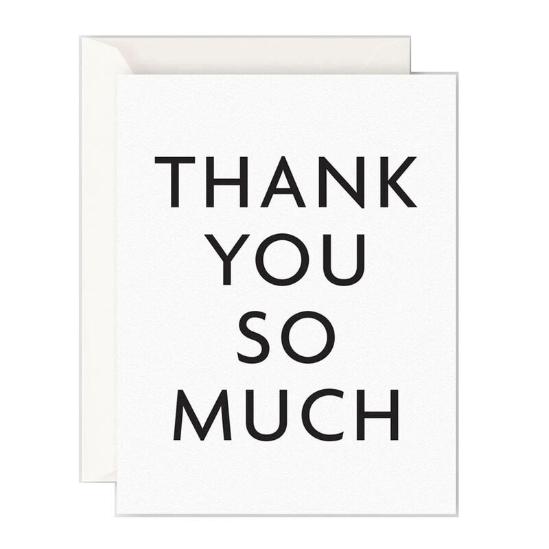 Father Rabbit Stationery Thank You  So Much Card image number 0