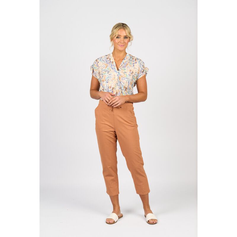 Vassalli 7/8 Length Elastic Waist Pant image number 3