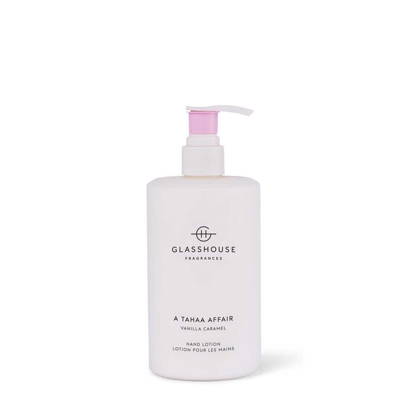 Glasshouse Fragrances 450ml Hand Lotion - A Tahaa Affair image number 0