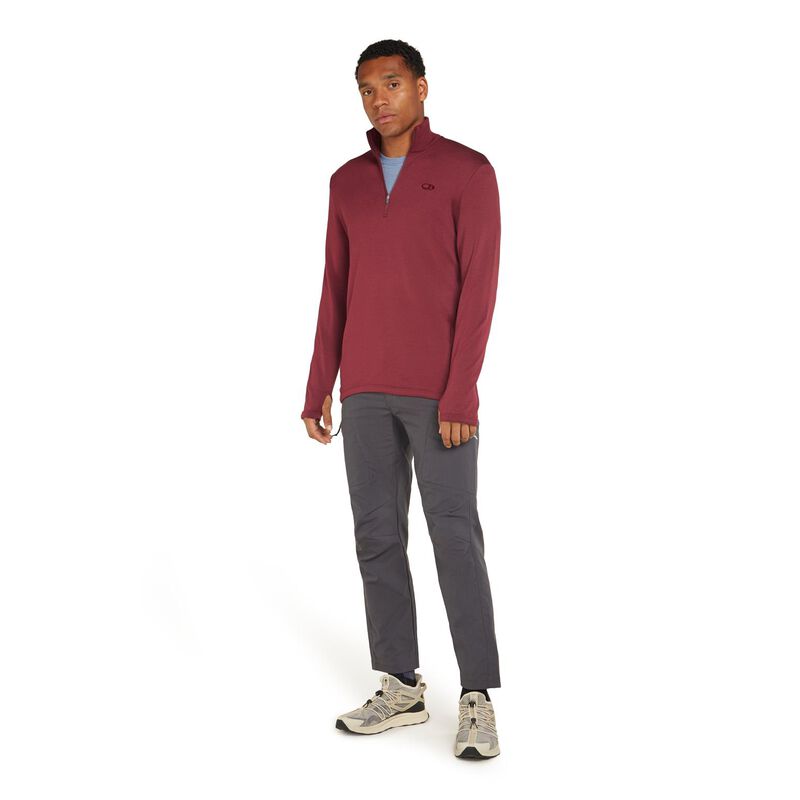 Icebreaker M Merino 300 Original LS Half Zip image number 6