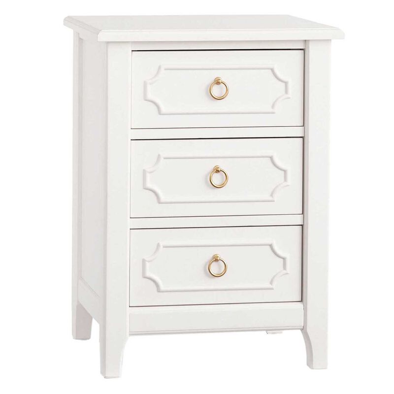 Pottery Barn Kids Ava Regency Nightstand Simply White image number 0