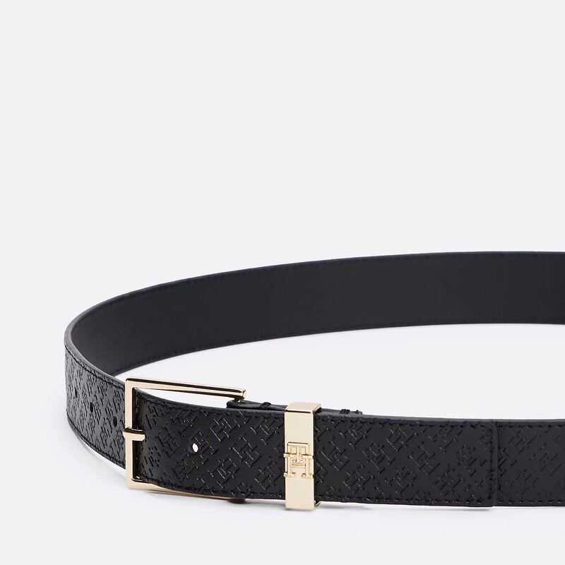 Tommy Hilfiger TH Monogram Leather Belt 3.0 image number 2